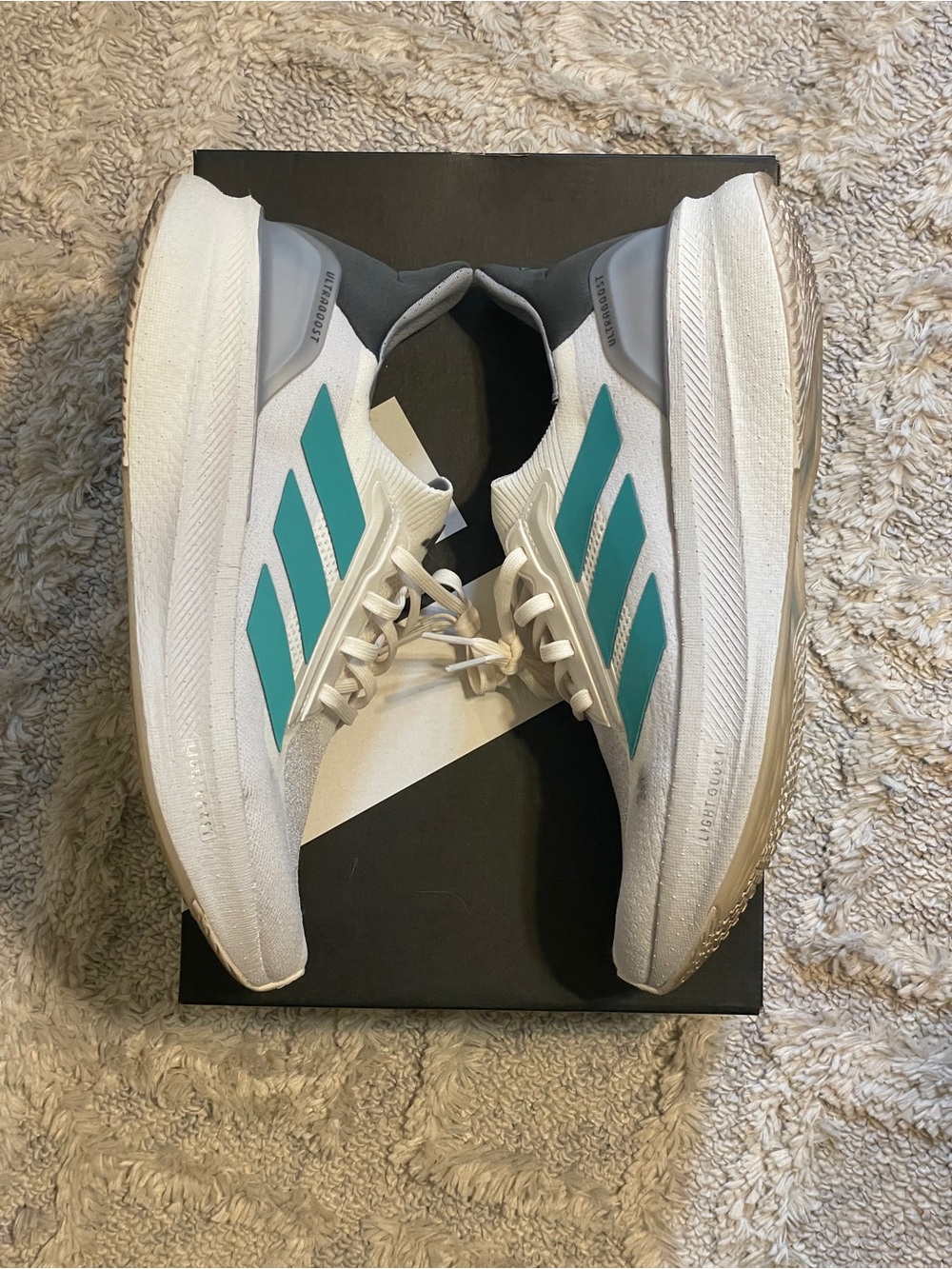 adidas Ultraboost 5x with Teal Three-Stripes - Picture 3 of 6